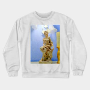 Art Nouveau Statue Crewneck Sweatshirt